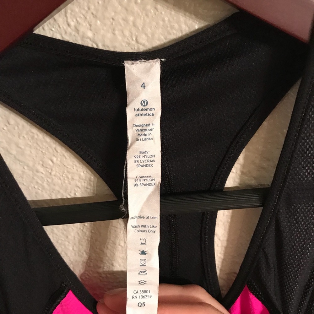Lululemon Cool Racerback Mod Waves - Picture 6 of 7